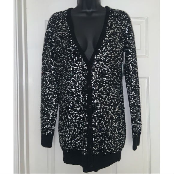 Alice & Olivia black grandpa cardigan sweater  –– NWT‼️ SALE - Picture 3 of 13